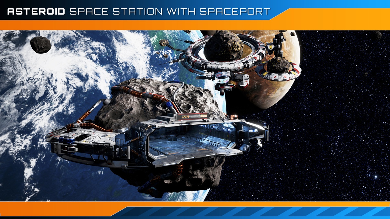 Media 1 for listing Space Station - Asteroid Mining Facility