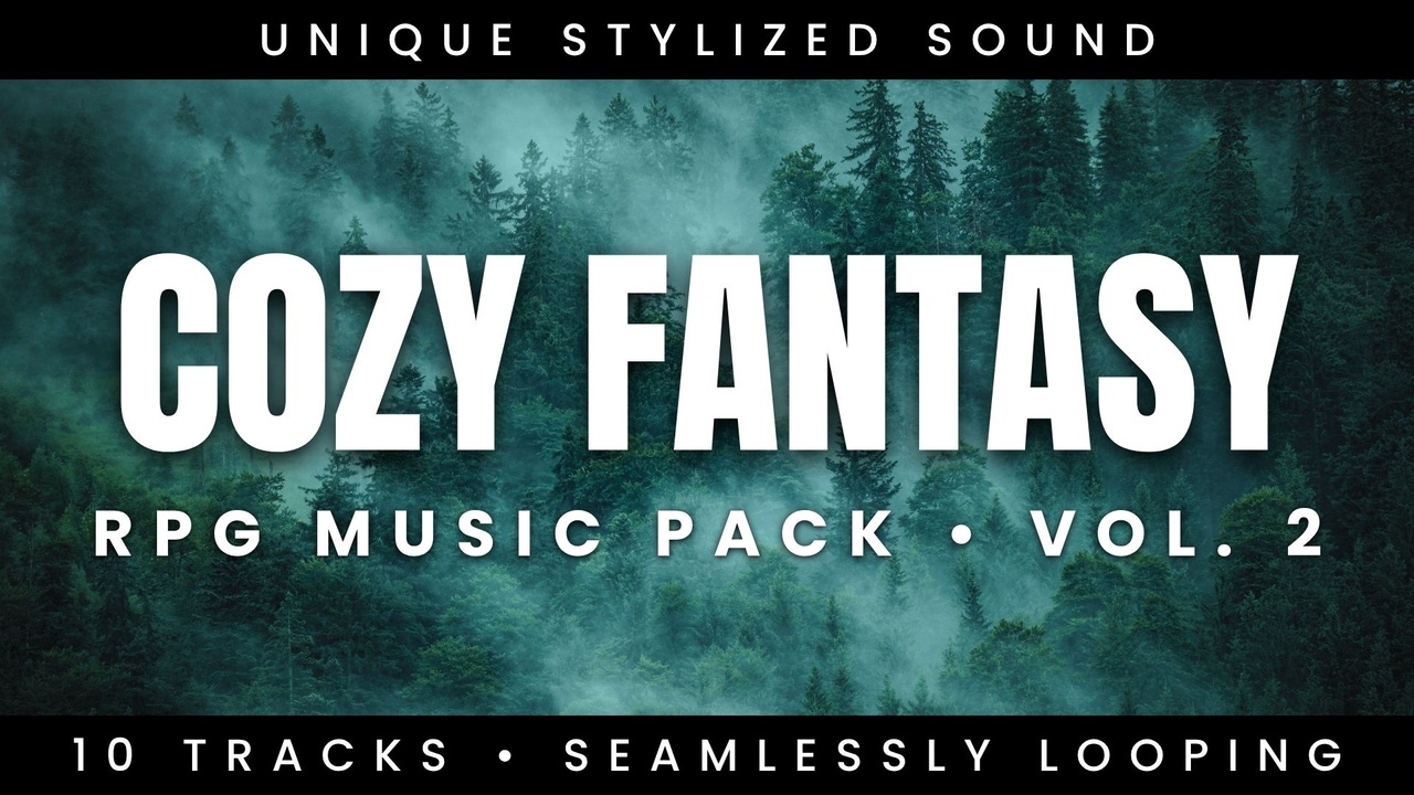 Media 1 for listing Cozy Fantasy RPG Music Pack | Vol. 2