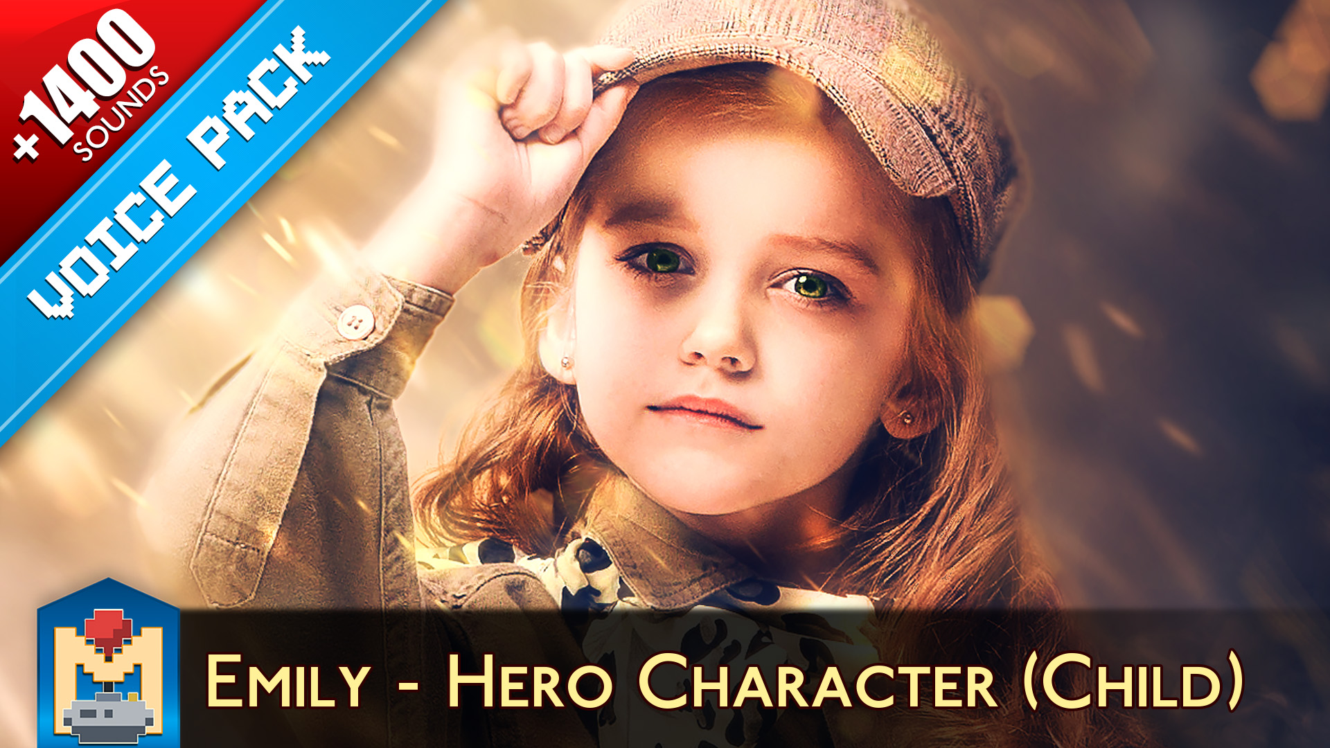 Emily - Child Hero Character Voice Pack | Fab