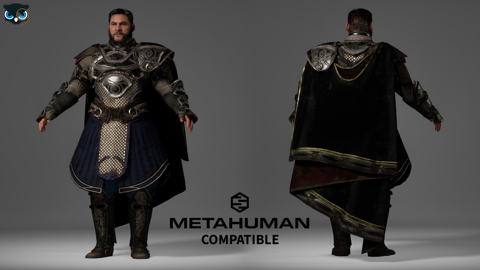 出品Medieval Armor Set Metahuman Compatible Clothingのメディア1