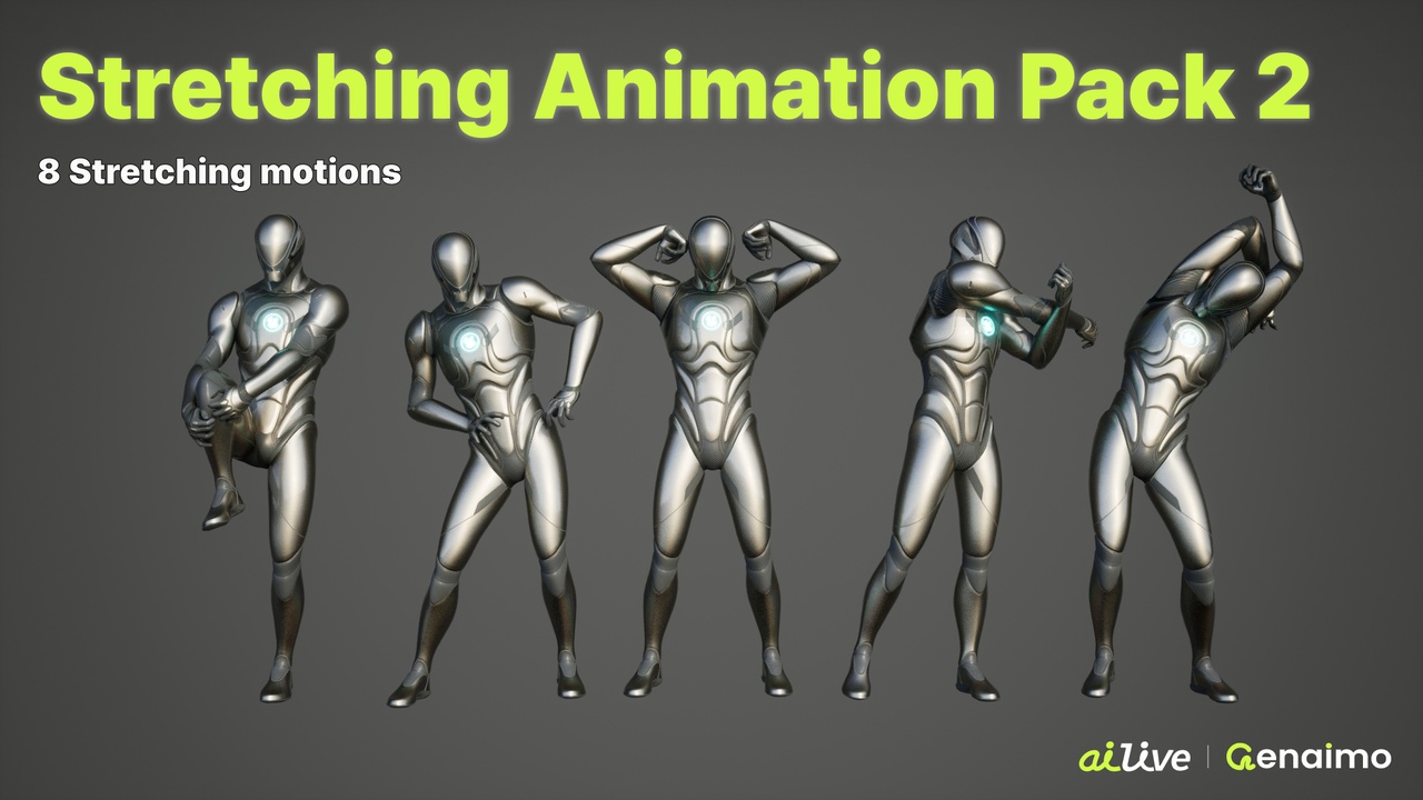 Stretching Animation Pack 2 | Fab