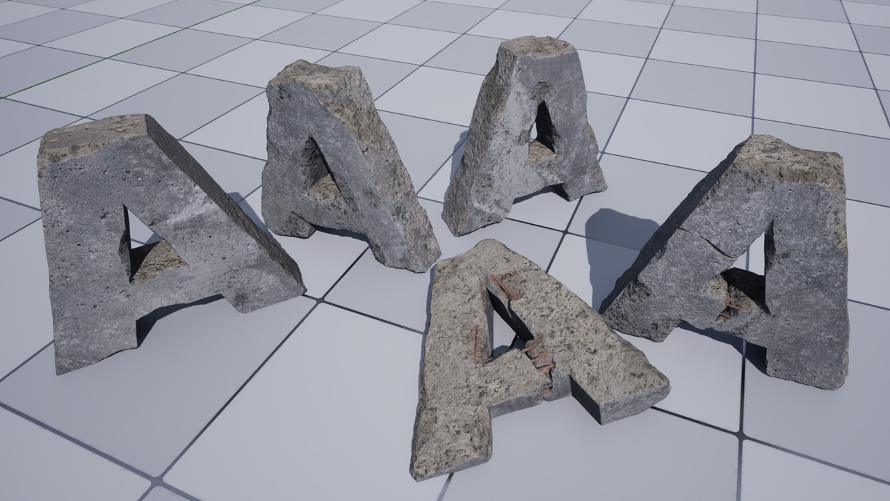 Media 1 for listing Concrete Alphabet