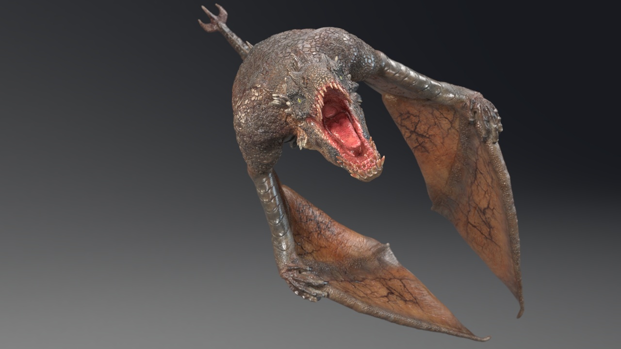 Media 1 for listing Dinosaur Wyvern Rex Model