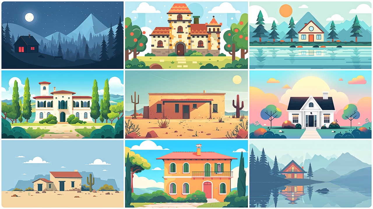 Medium 1 für Eintrag BACKGROUND - Vector House 2