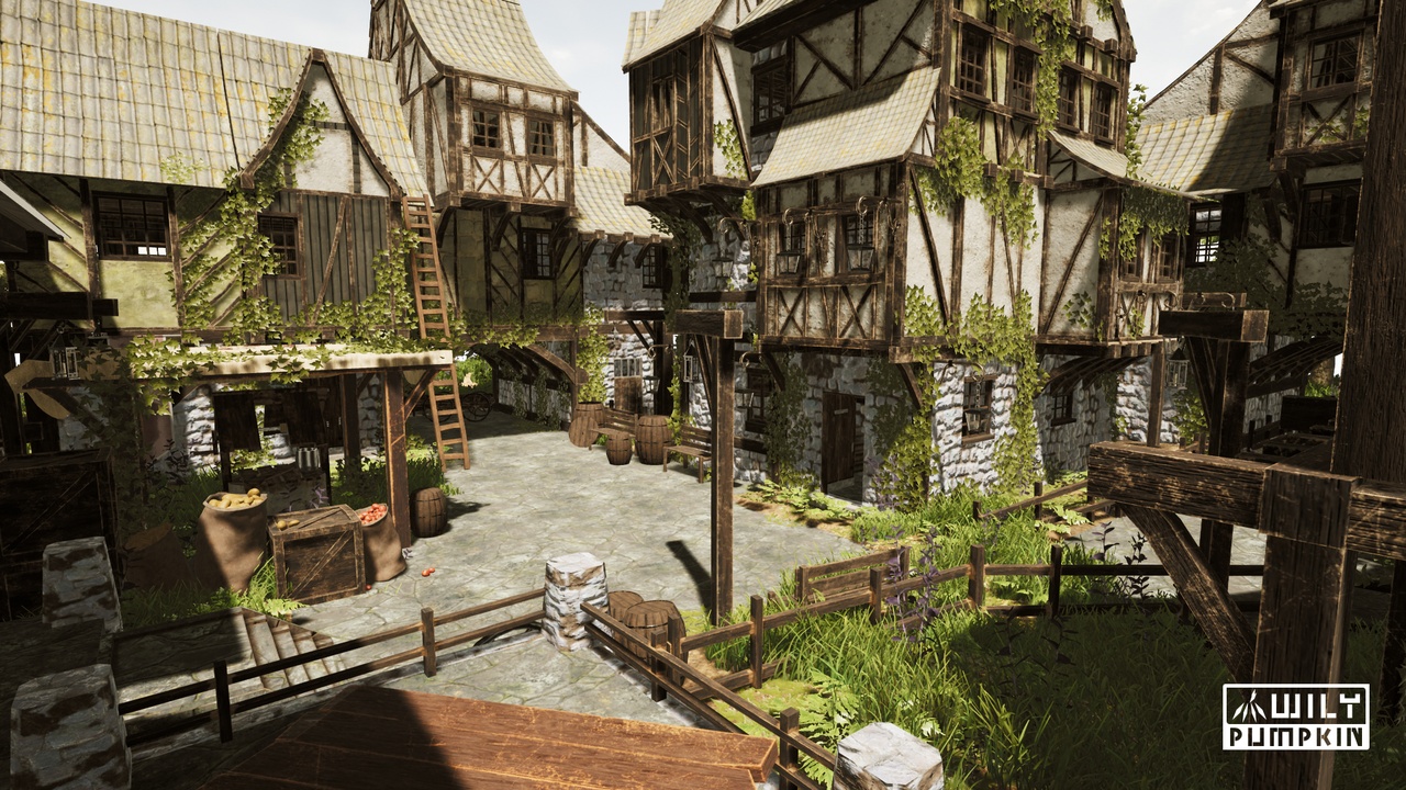 Media 1 for listing Modular Medieval Town with Interior