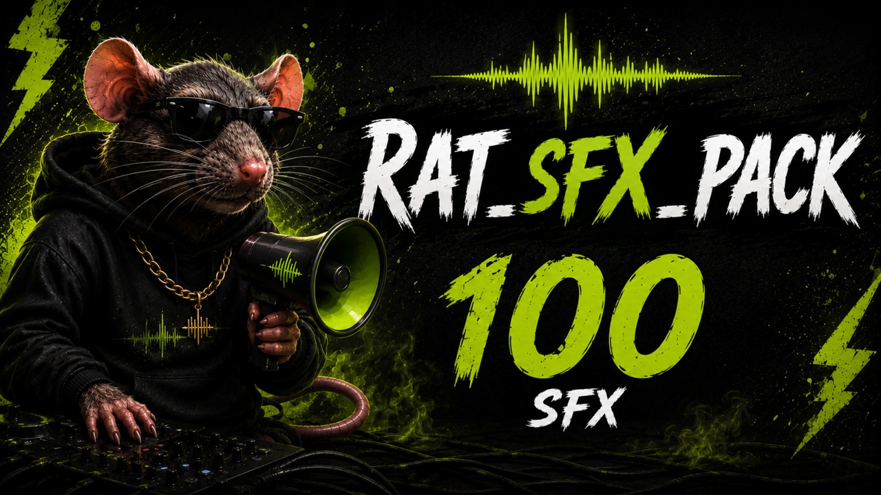 Media 1 for listing Rat SFX Pack