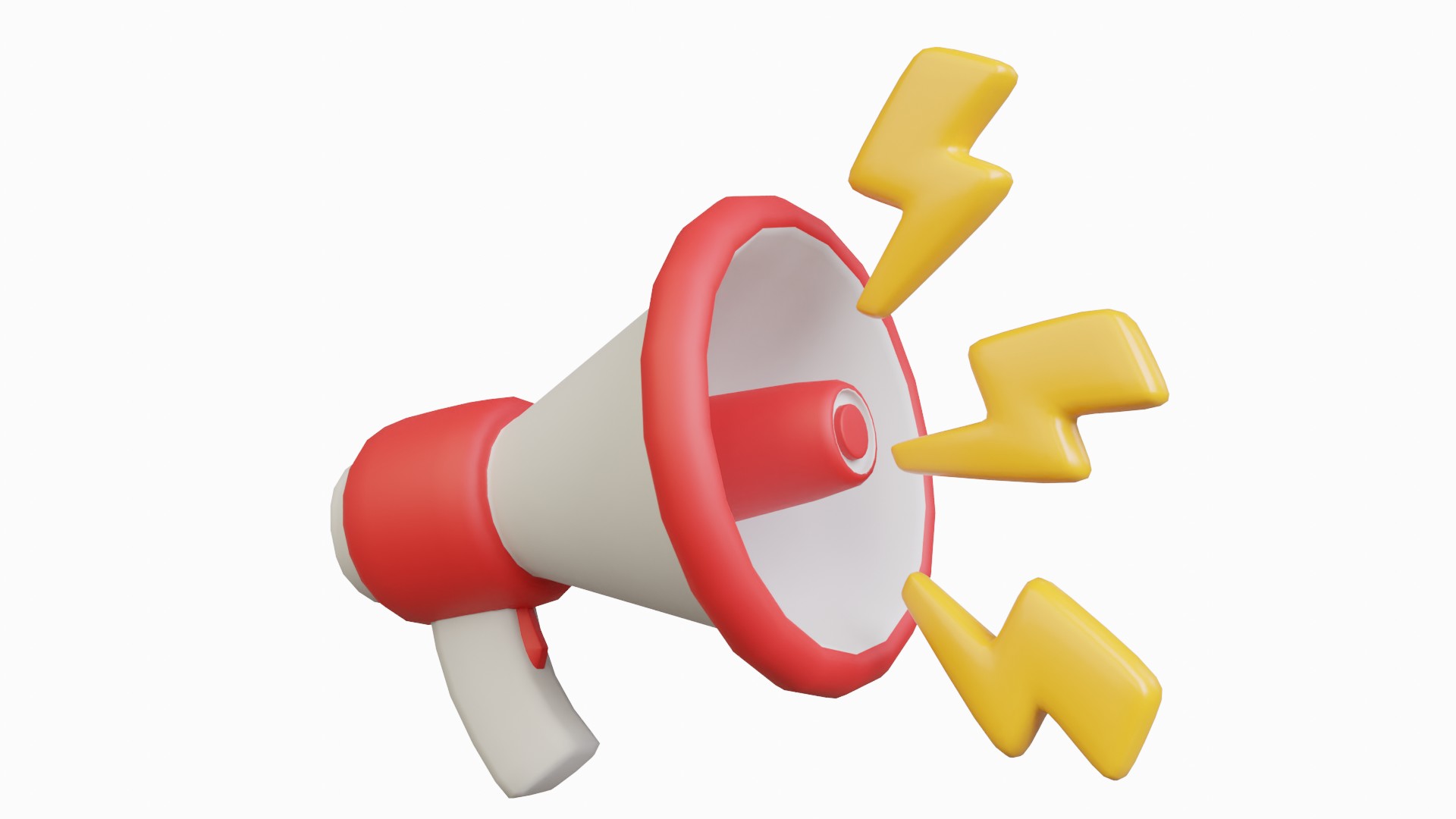 Megaphone Instrument Megaphone With Lighting Sound Effect | Fab