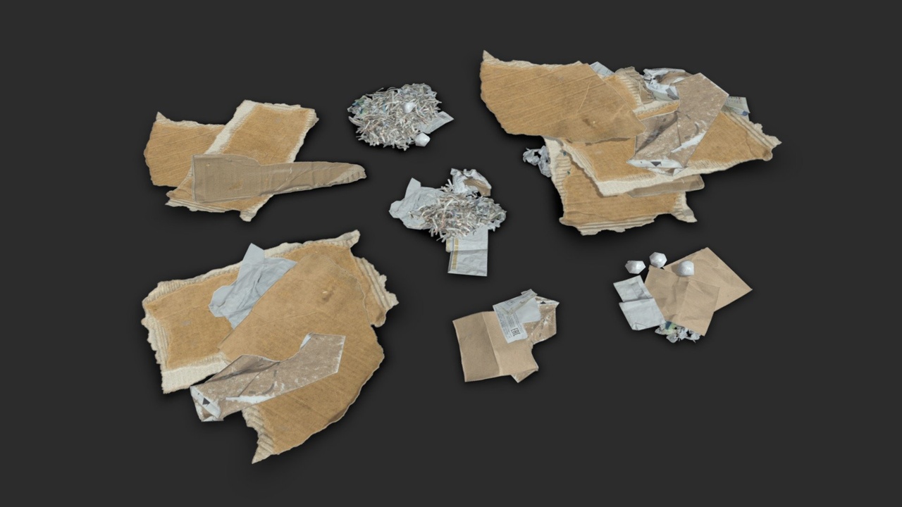 Media 1 for listing Paper Debris Set 1