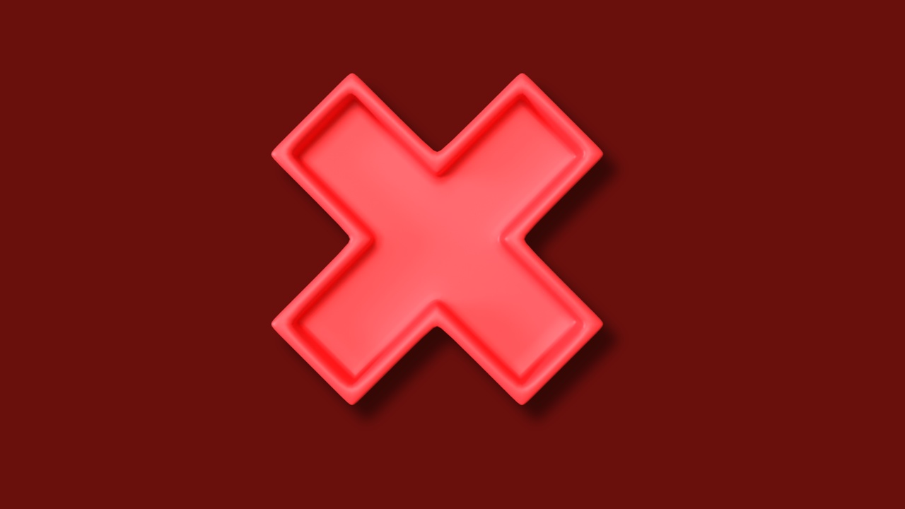 Media 1 for listing Rounded Cross X Icon Stylized UI Symbol