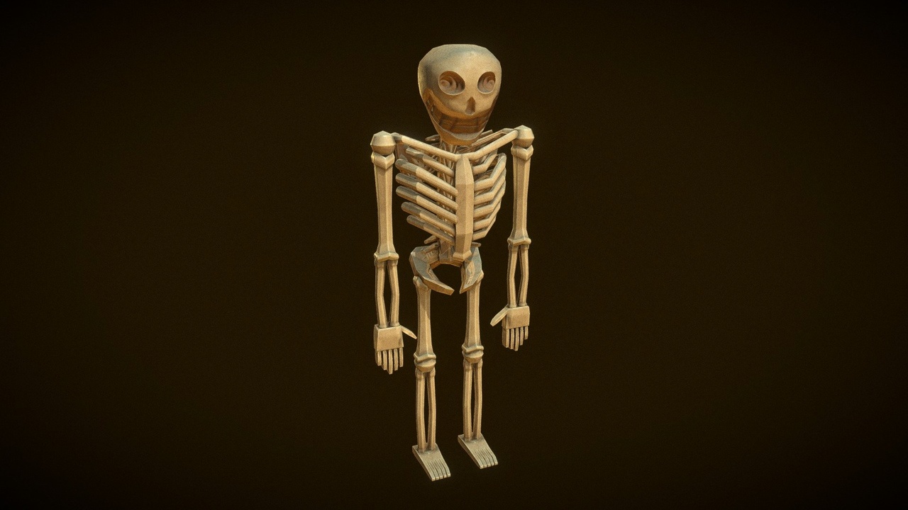 Media 1 for listing Spooky Skeleton for Roblox Experiment