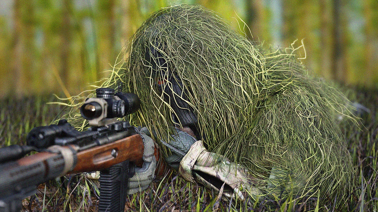Media 1 for listing Modular Ghillie Sniper Special Forces