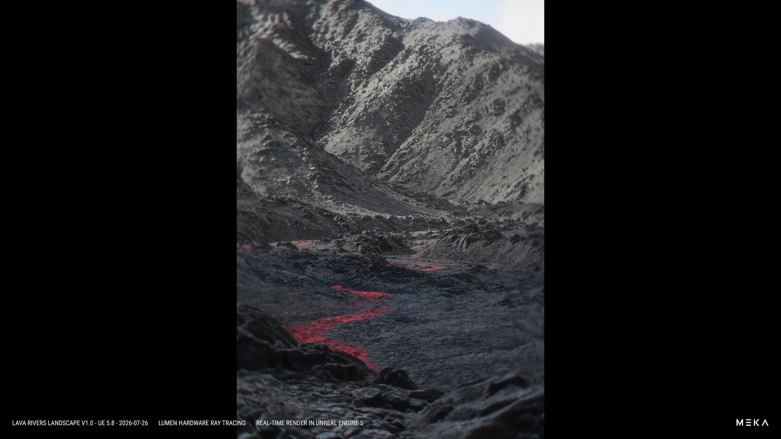 Media 1 for listing LAVA RIVERS LANDSCAPE