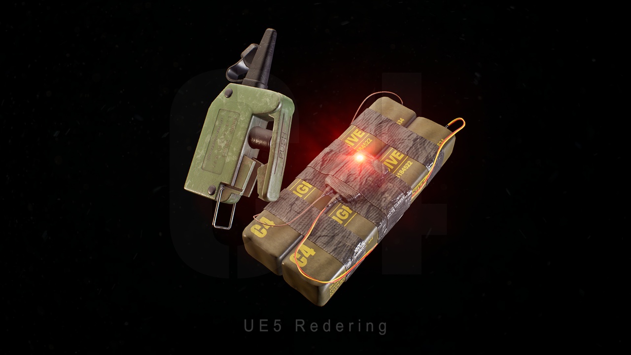 C4 Bomb With FPS Animations