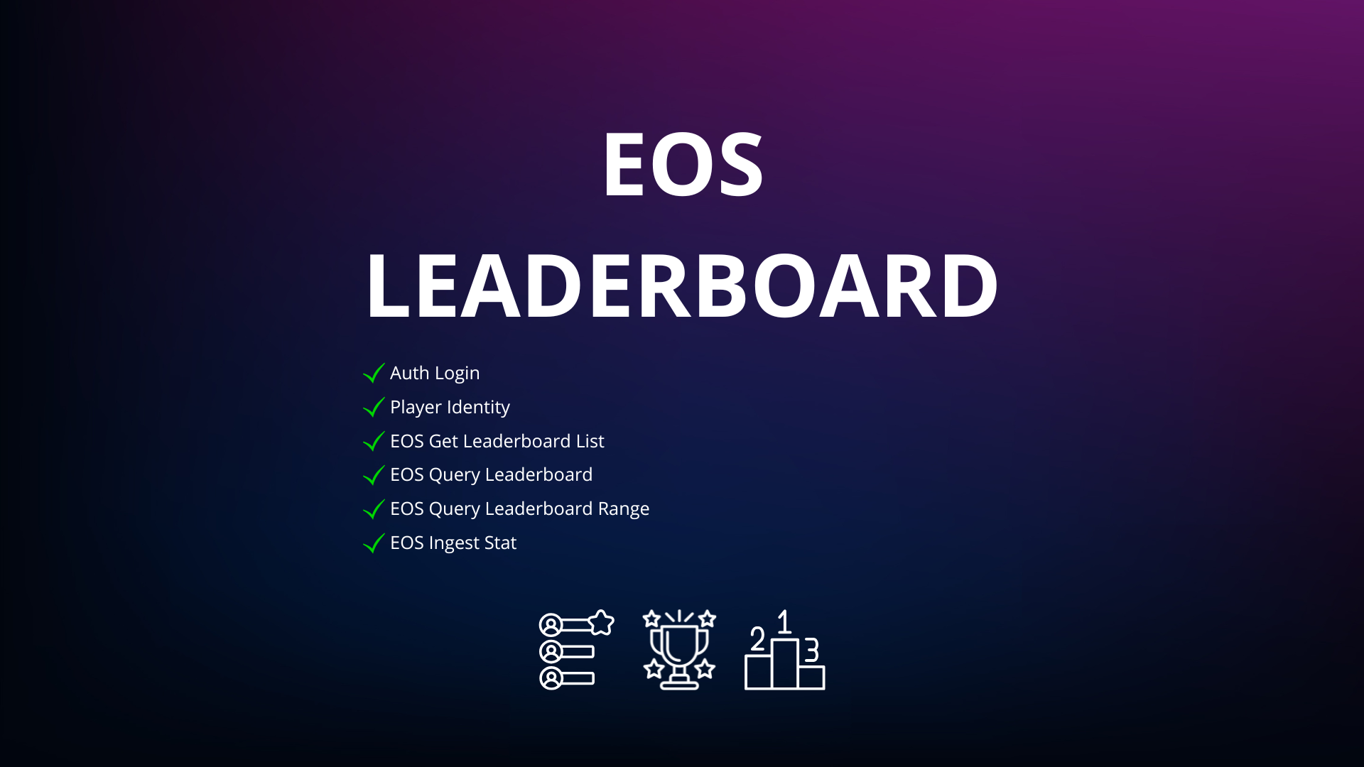 EOS Leaderboard | Fab