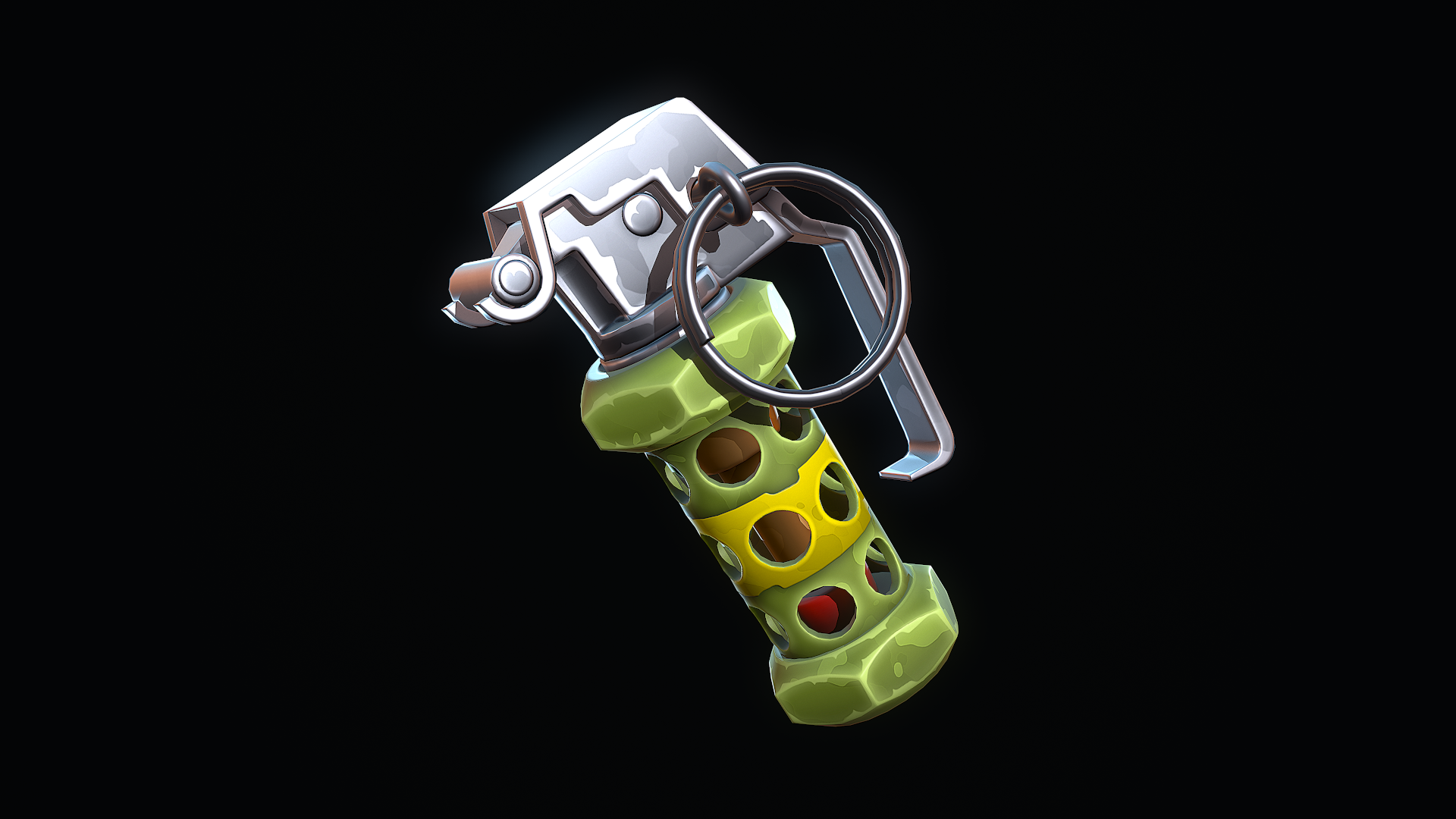 Stylized Flashbang Grenade | Fab