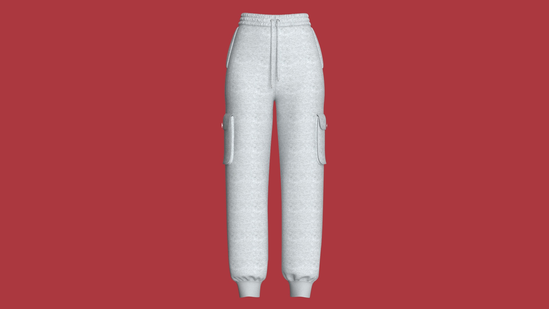 Media 1 for listing Girls Utility Joggers With Melange | High Poly