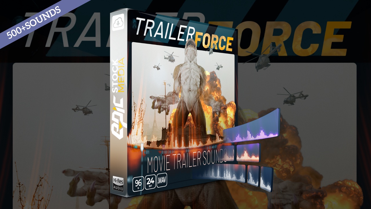 Media 1 for listing Trailer Force - Cinematic Sound Effects Tool Kit