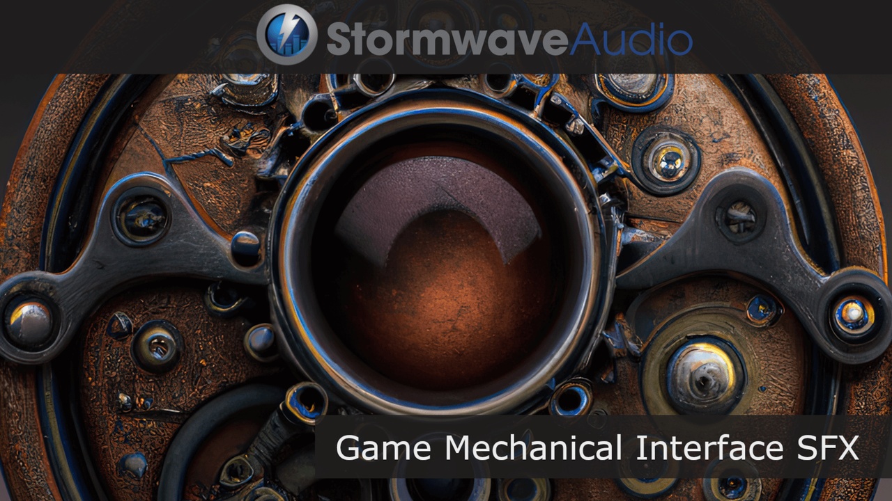 Media 1 for listing Game Mechanical Interface Sound Effects Pack