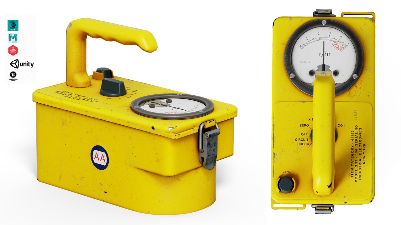 Media 1 for listing Radiation Meter
