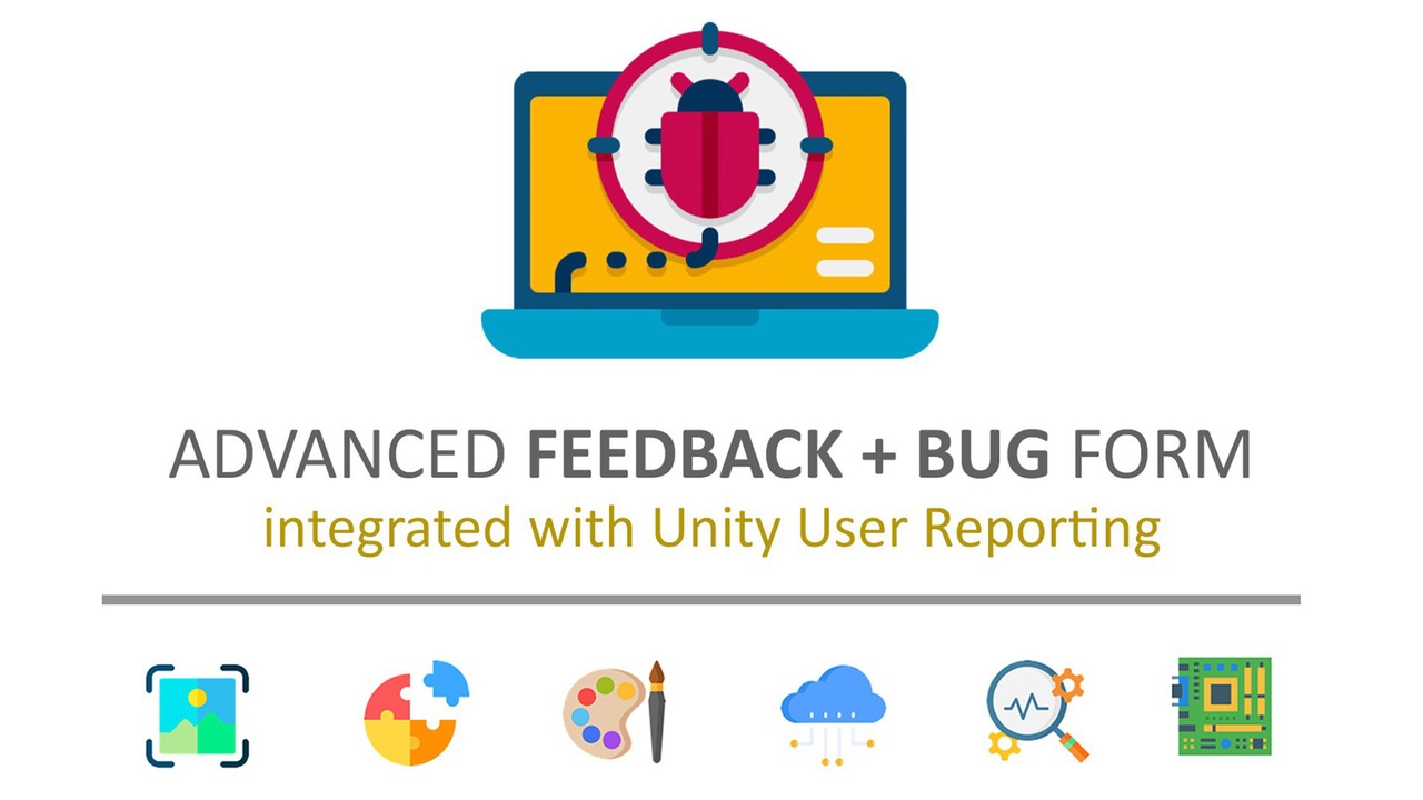 Media 1 for listing Feedback and Bug Form with Screenshots and Drawing Feature