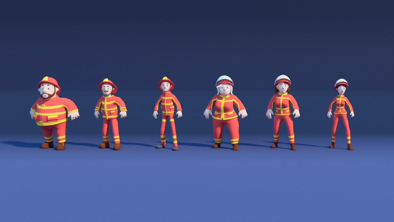 Media 1 for listing Firefighters with Props