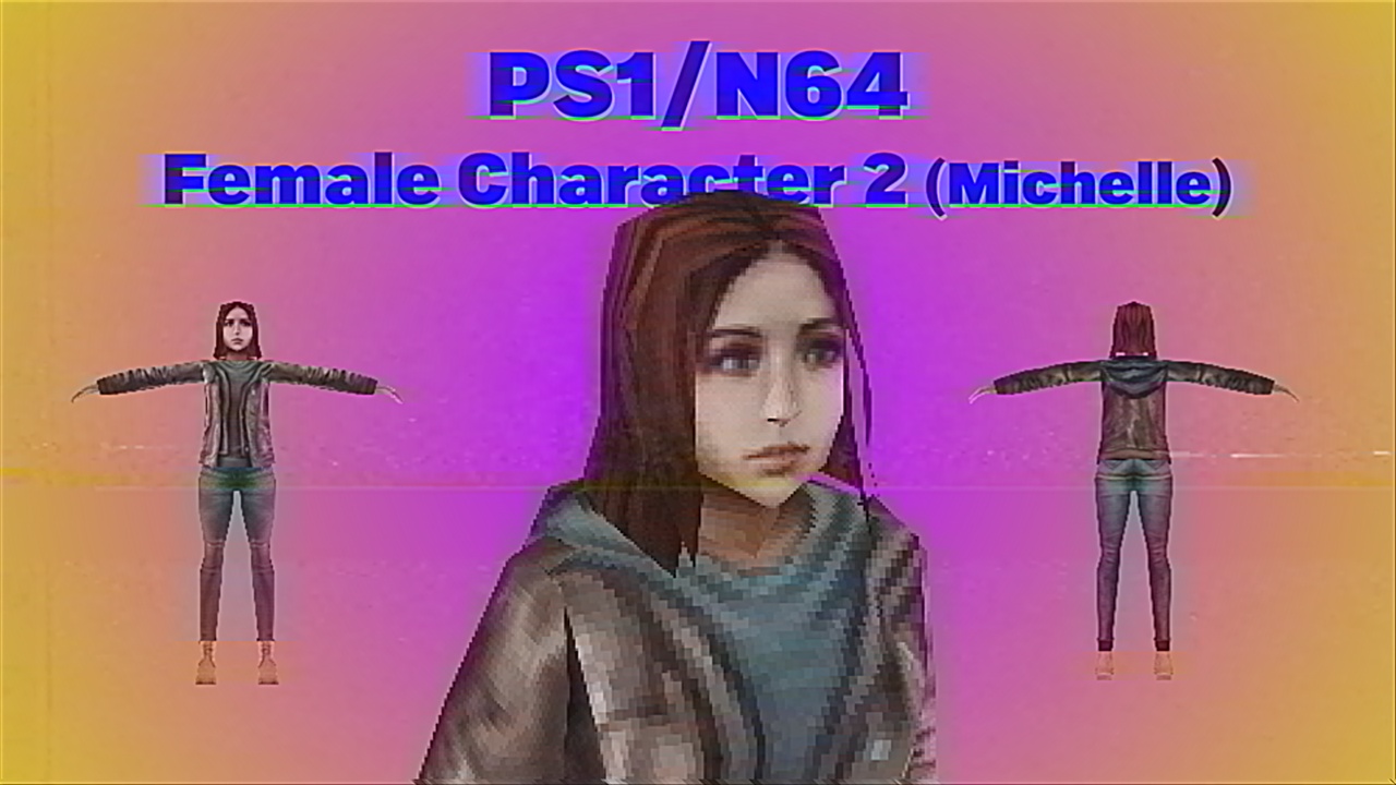Media 1 for listing PSX PS1 Female Character 2 (Michelle)