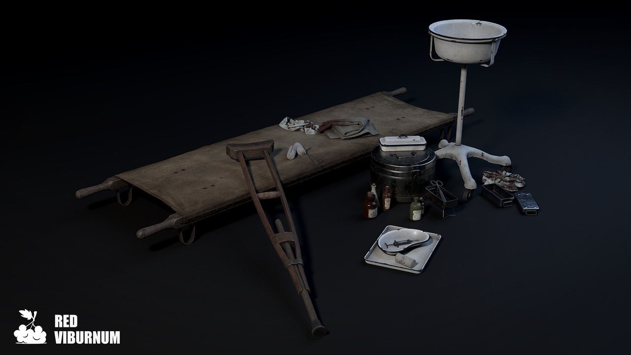 Medicine Props – Game Ready Asset Pack ilanı için 1. medya