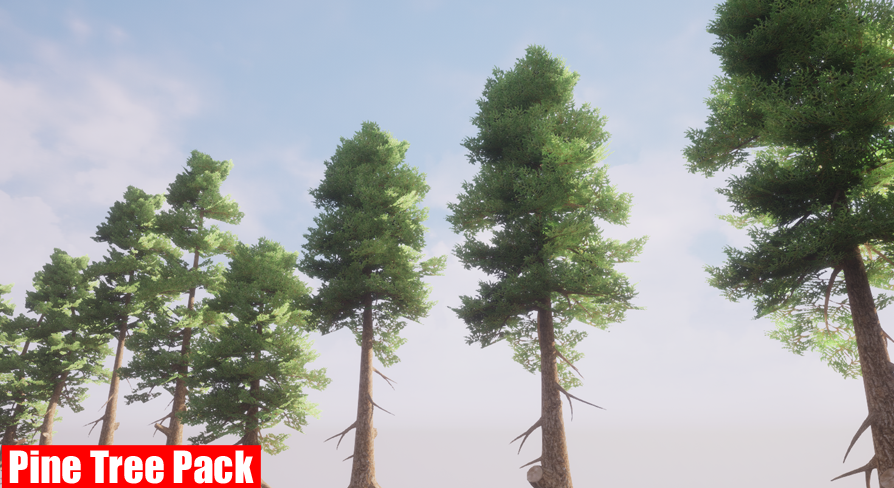 Realistic Pine Pack (Mobile/Desktop) | Fab