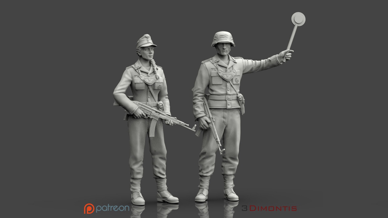 Media 1 for listing Feldgendarmerie German soldiers WW2