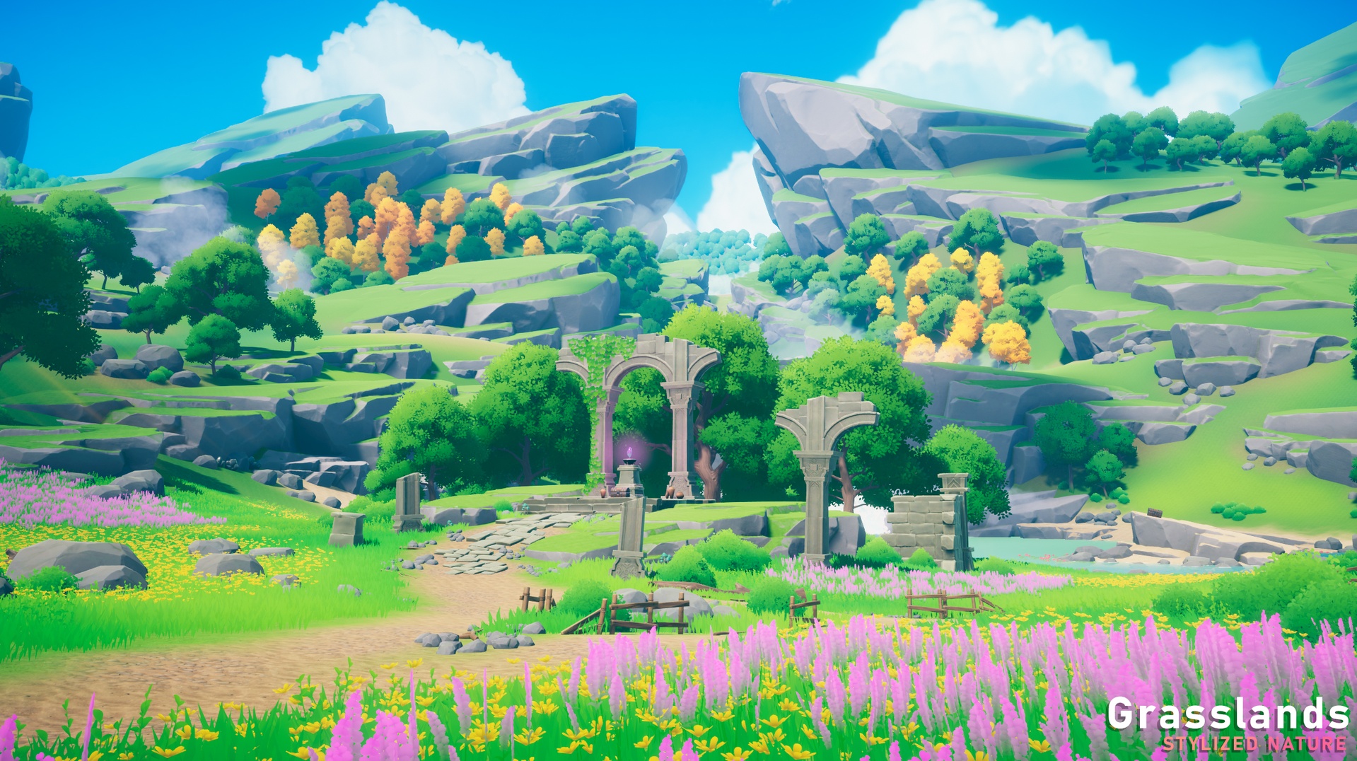 Media 1 for listing Grasslands - Stylized Nature