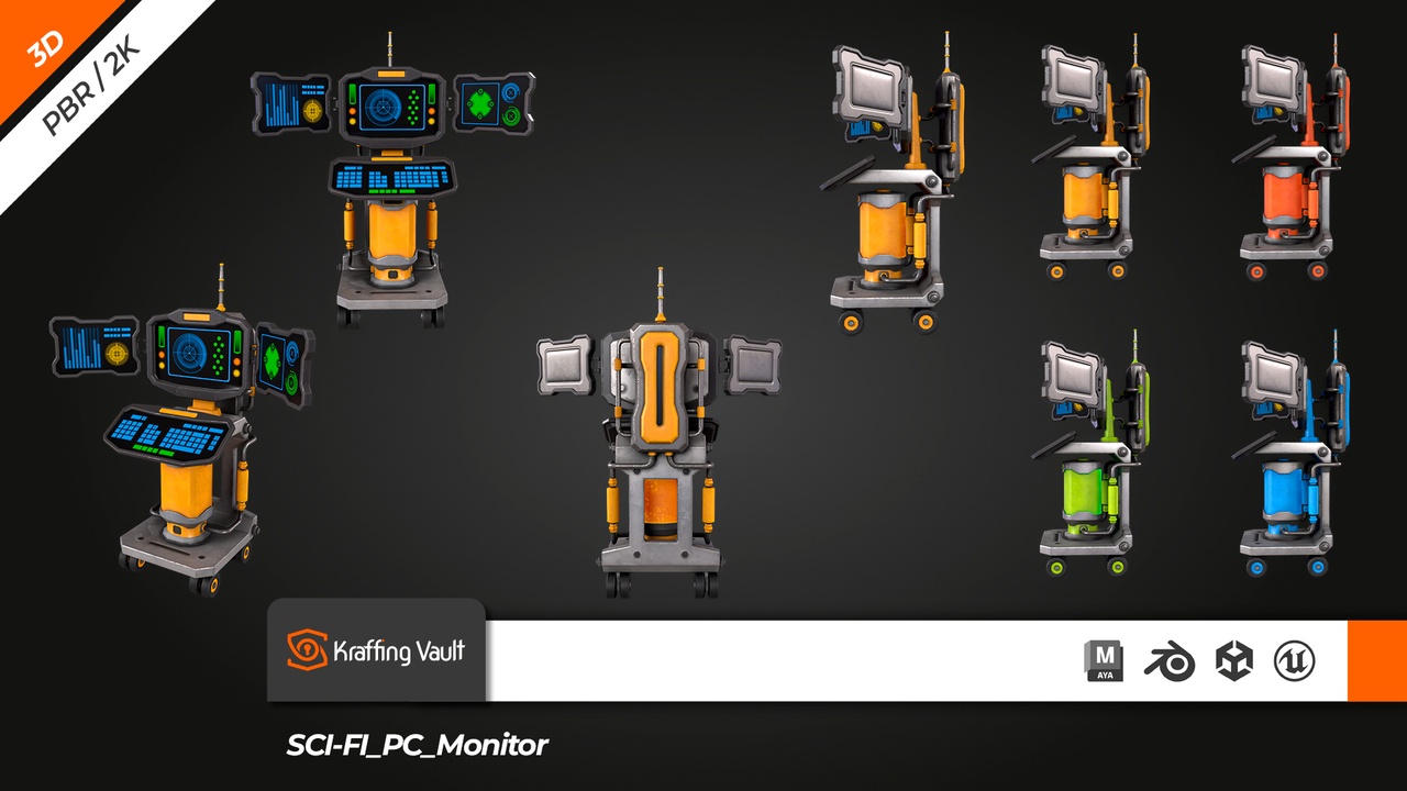 Media 1 for listing SCI-FI PC Monitor