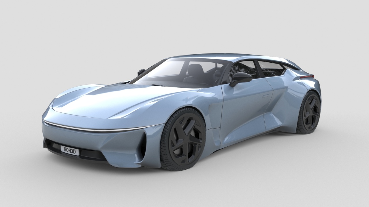 Media 1 for listing Generic Futuristic Performance Wagon EV