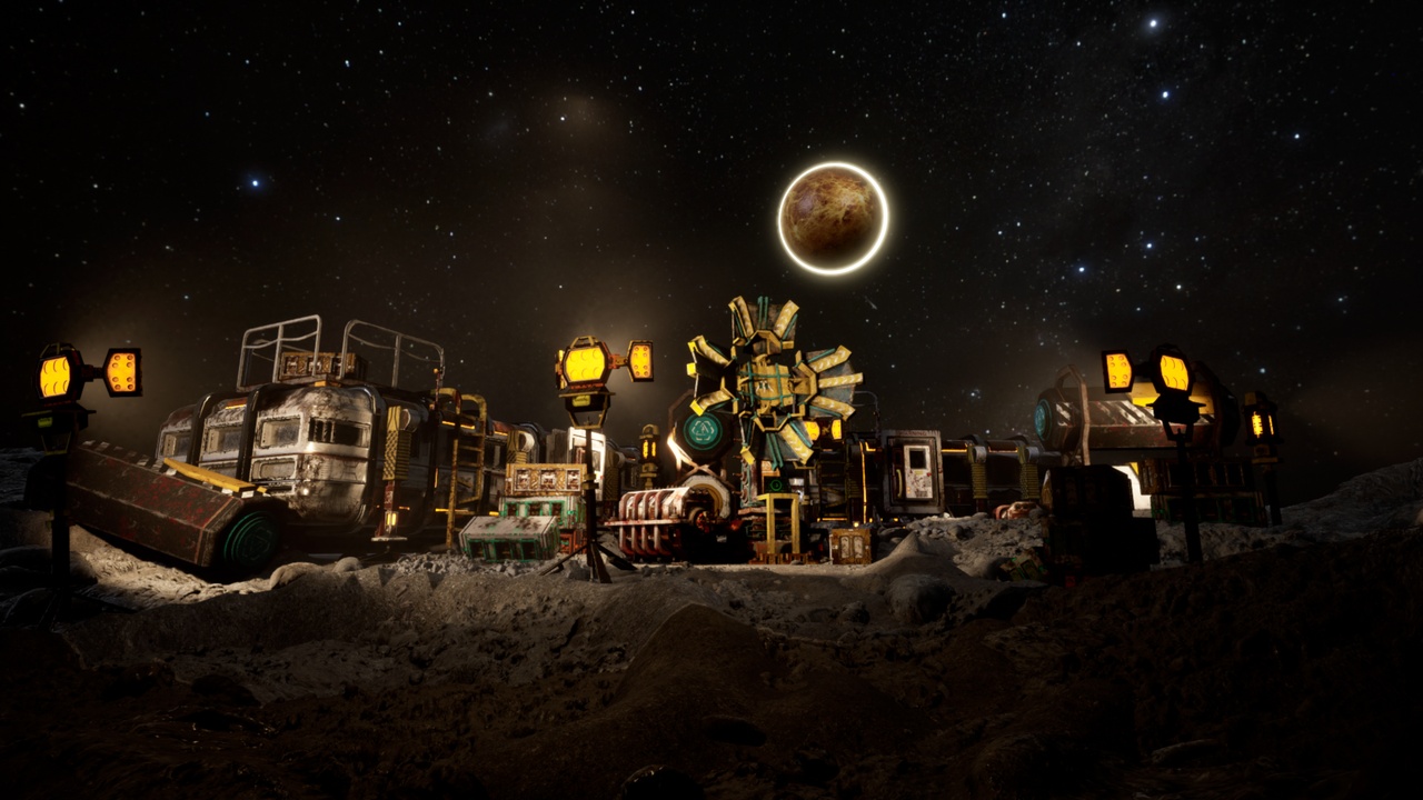 Media 1 for listing Damaged Lunar Outpost - 3D Resource Package