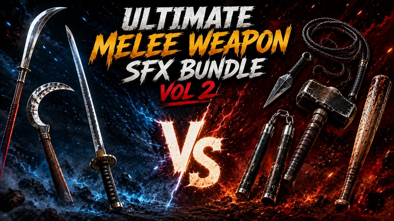 Media 1 for listing Ultimate Melee Weapon SFX Bundle Vol 2