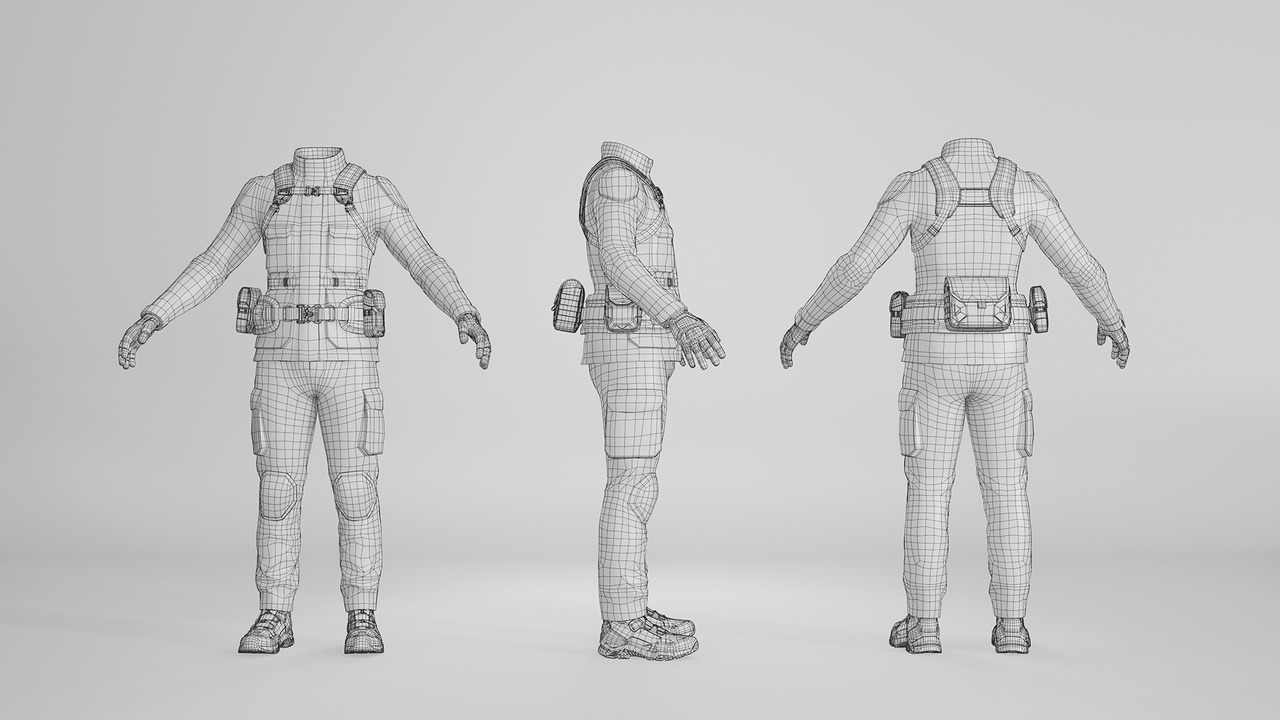 Media 1 for listing Urban Tactical Outfit for MetaHuman