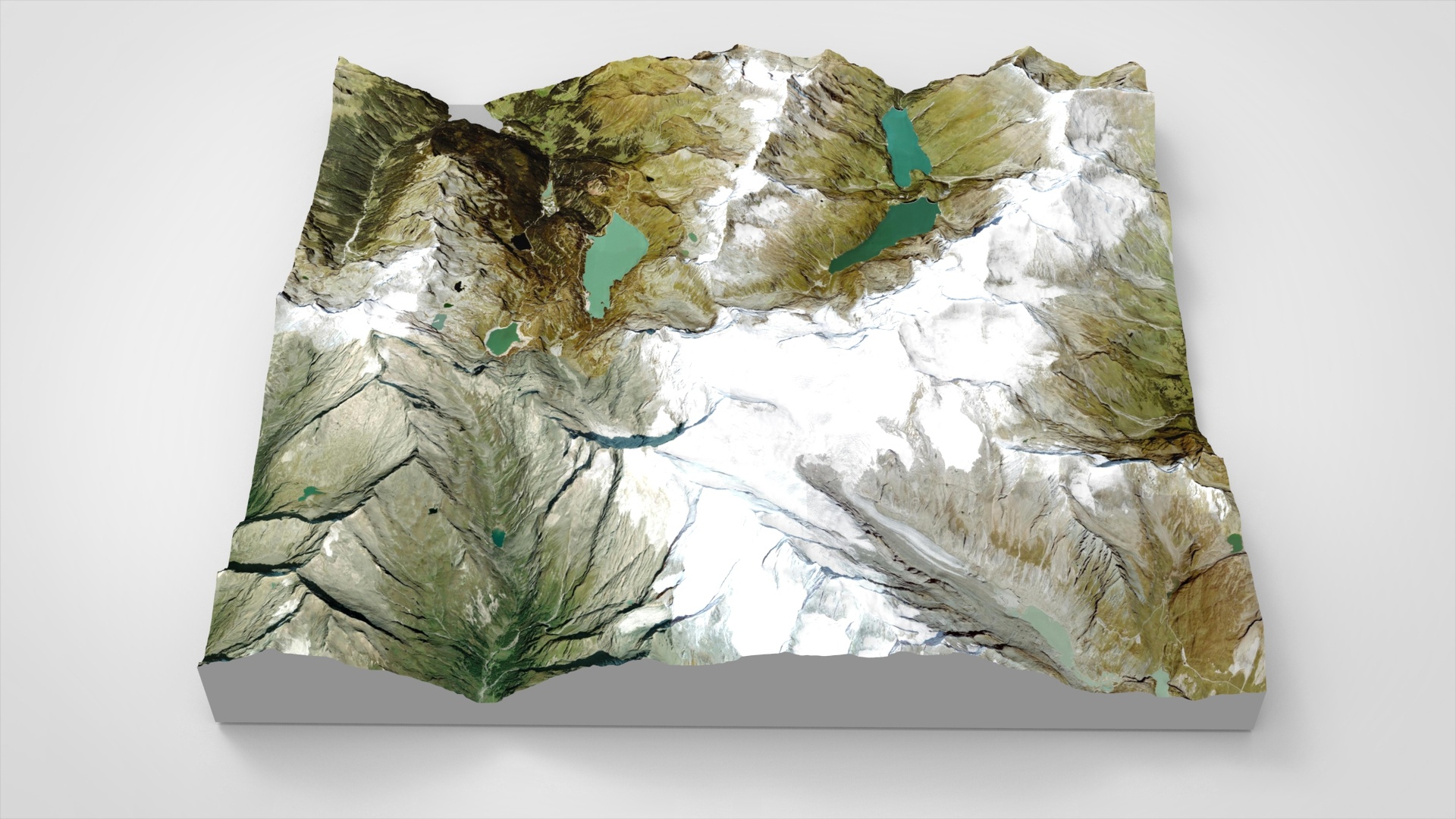 Media 1 for listing Mountain landscape Pasterzenboden glacier Austrian Alps