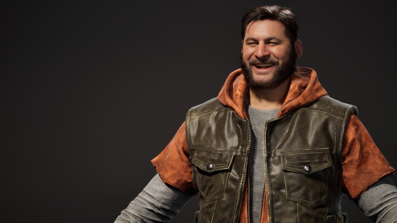 Media 1 for listing MetaHuman Resizable Outfit mtiwni: Jacket, Jeans, Boots