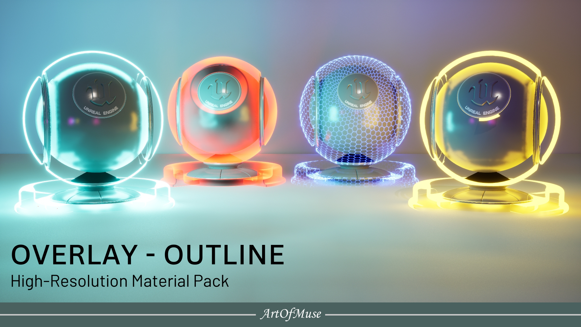 Overlay Outline - Dynamic & Stylized Material | Fab