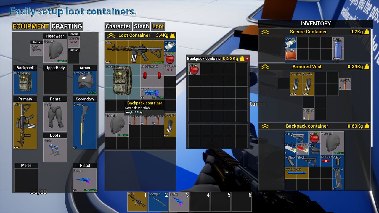 商品 Advanced Jigsaw Inventory system 的媒体 1