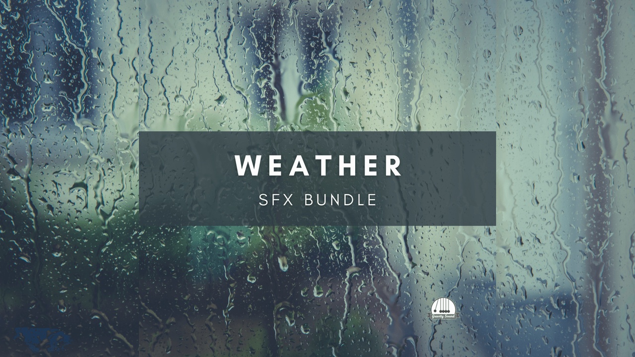 Media 1 for listing Weather Sound Effects Bundle