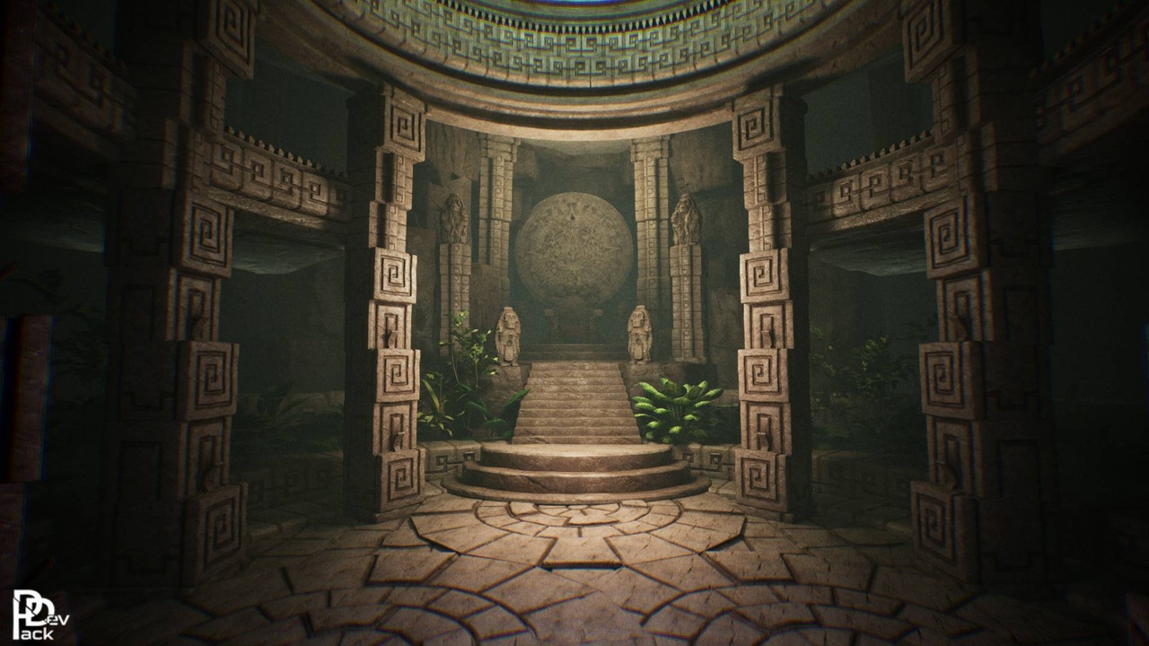 Media 1 for listing Aztec Temple Interior / 24 Assets