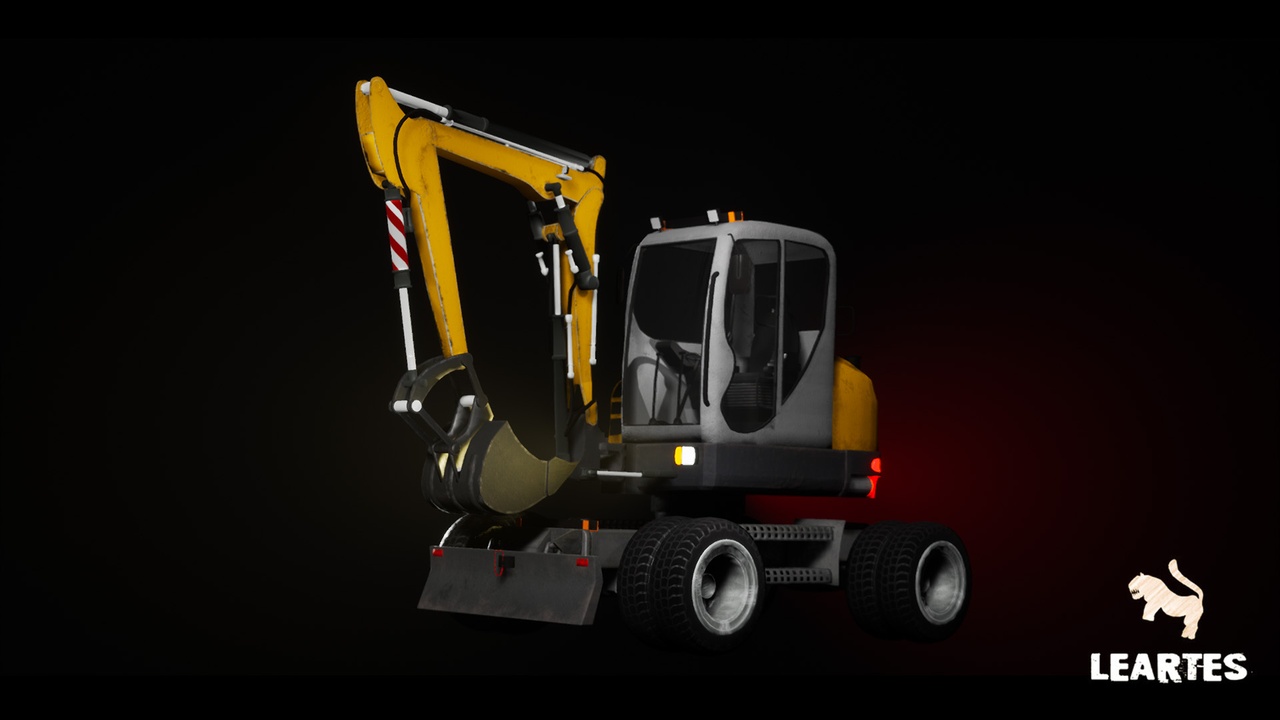 Media 1 for listing Driveable / Animated Excavator ( Driveable Excavator Construction Excavatorr )