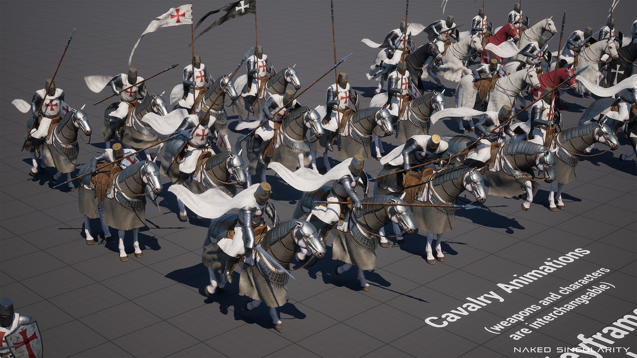 Media 1 for listing TEMPLAR KNIGHT ARMY