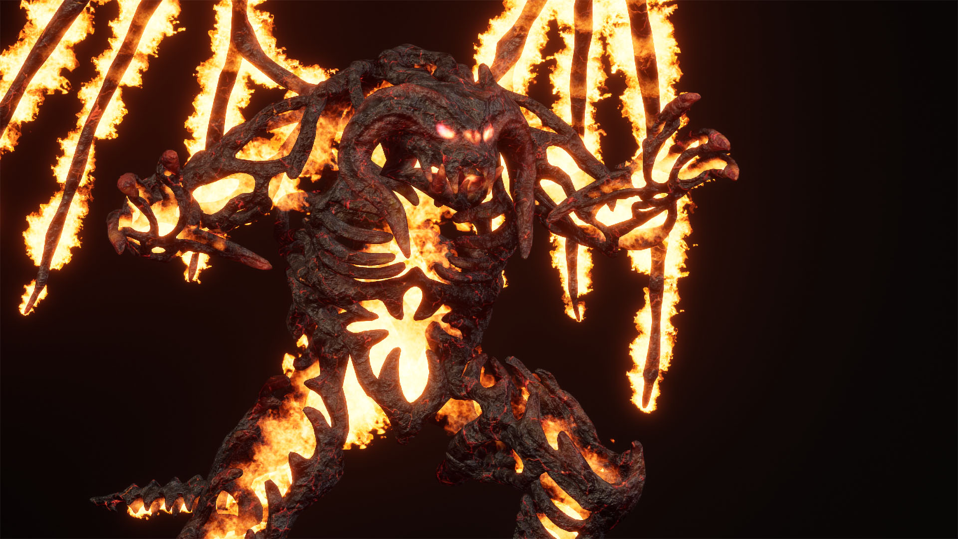 Hell demon undead | Fab