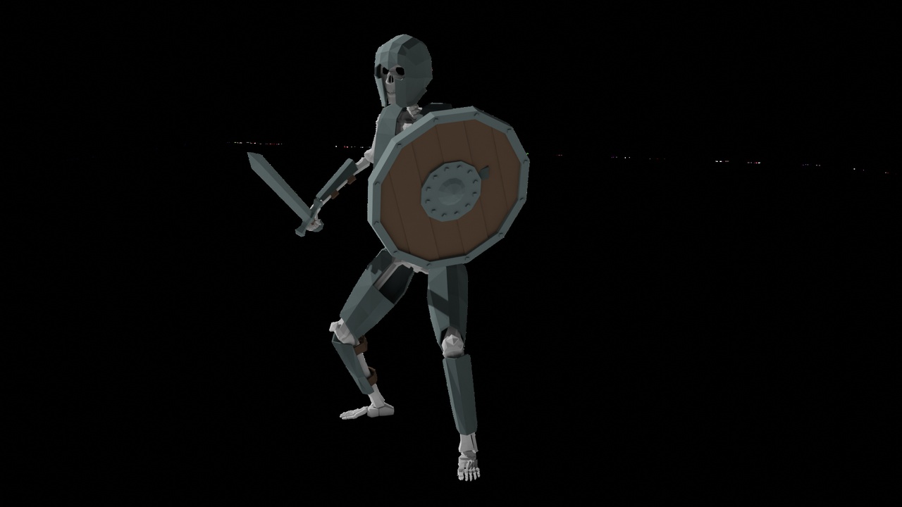 Media 1 for listing Low Poly Skeleton