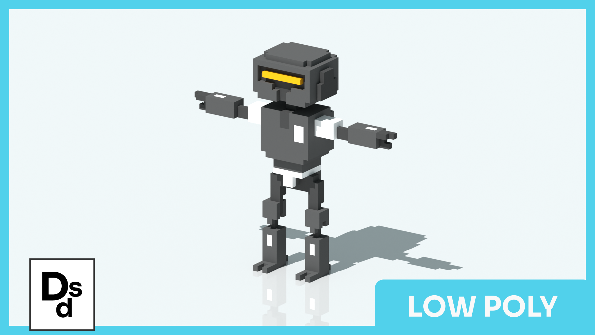 Animated Voxel Robot | Fab