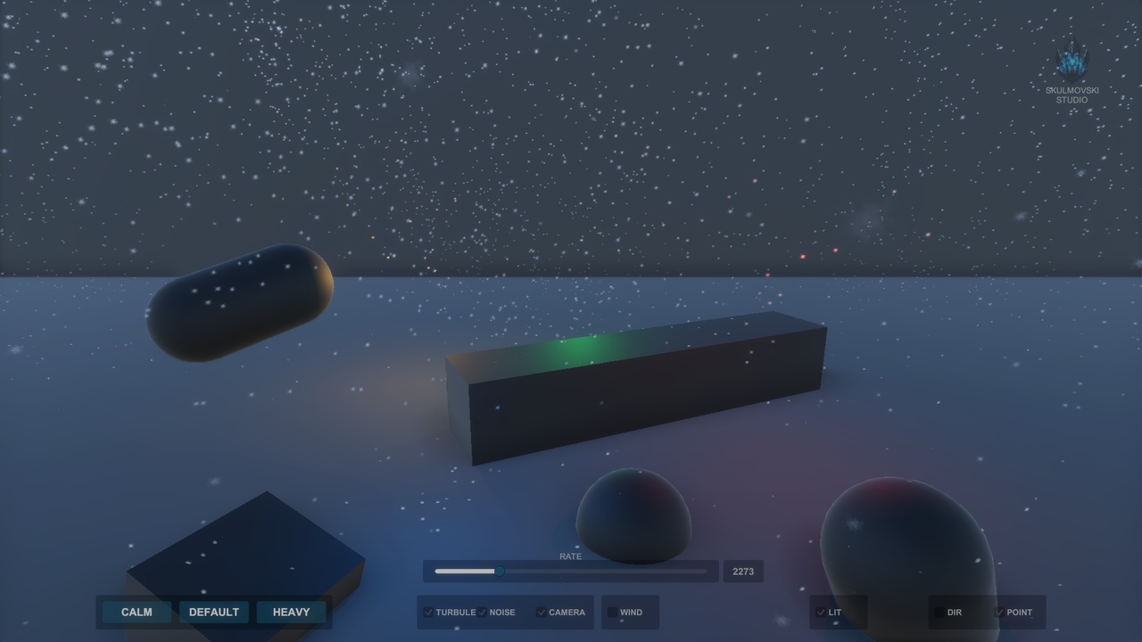 Media 1 for listing Snow VFX — Settled Flakes & Near-Camera Enhancement · URP & HDRP