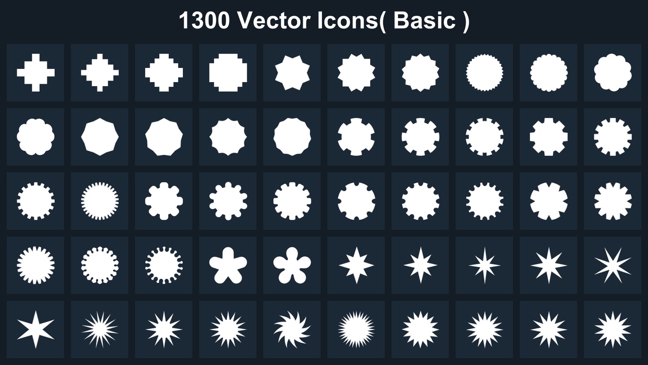 Media 1 for listing Clean Flat Icons 5