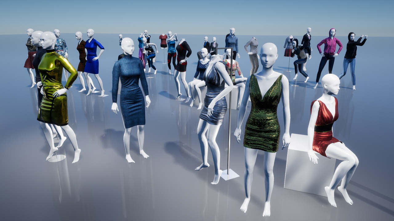 Media 1 for listing Female Mannequins