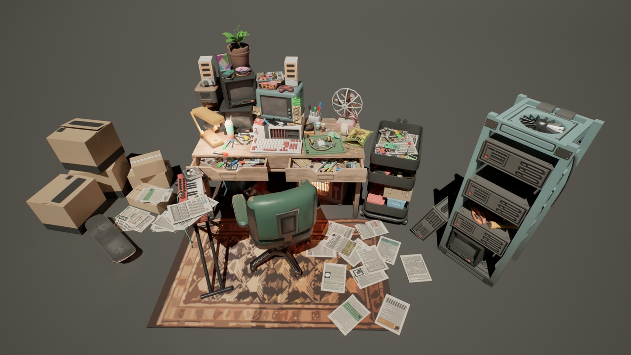 Stylized Props Pack || 3D Assets | Fab